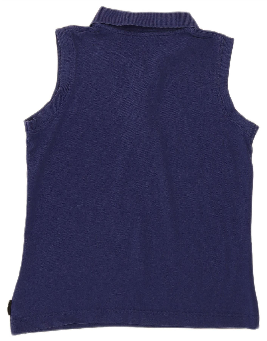 Kappa Damen Ärmelloses Poloshirt UK 12 Medium Marineblau