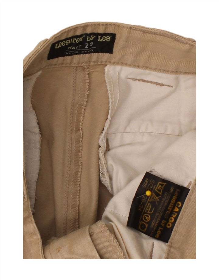 LEE Mens Straight Cargo Trousers W29 L34 Beige Cotton Vintage Lee and Second-Hand Lee from Messina Hembry 
