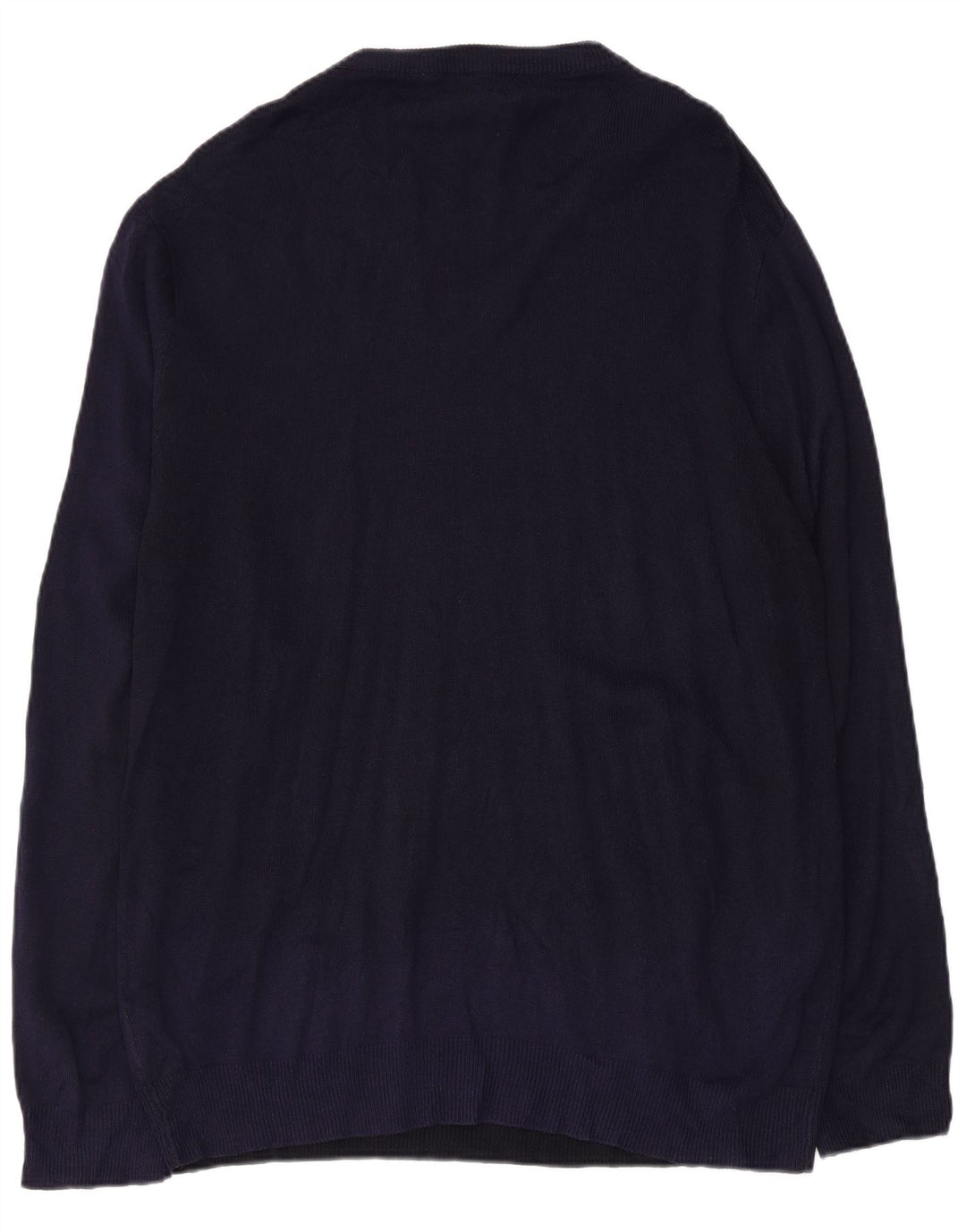 PIERRE CARDIN Herren-Pullover mit V-Ausschnitt, 2XL, Marineblau, Acryl