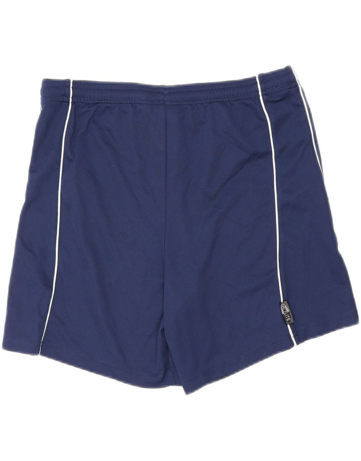 ADIDAS Jungen Climalite Sport Shorts 13-14 Jahre Marineblaues Polyester