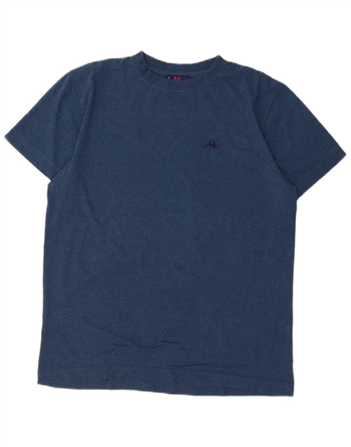 KAPPA Herren-T-Shirt-Oberteil aus Baumwolle in mittlerem Marineblau