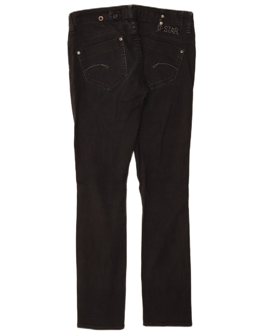 G-Star Damen Skinny Jeans W28 L30 Schwarz