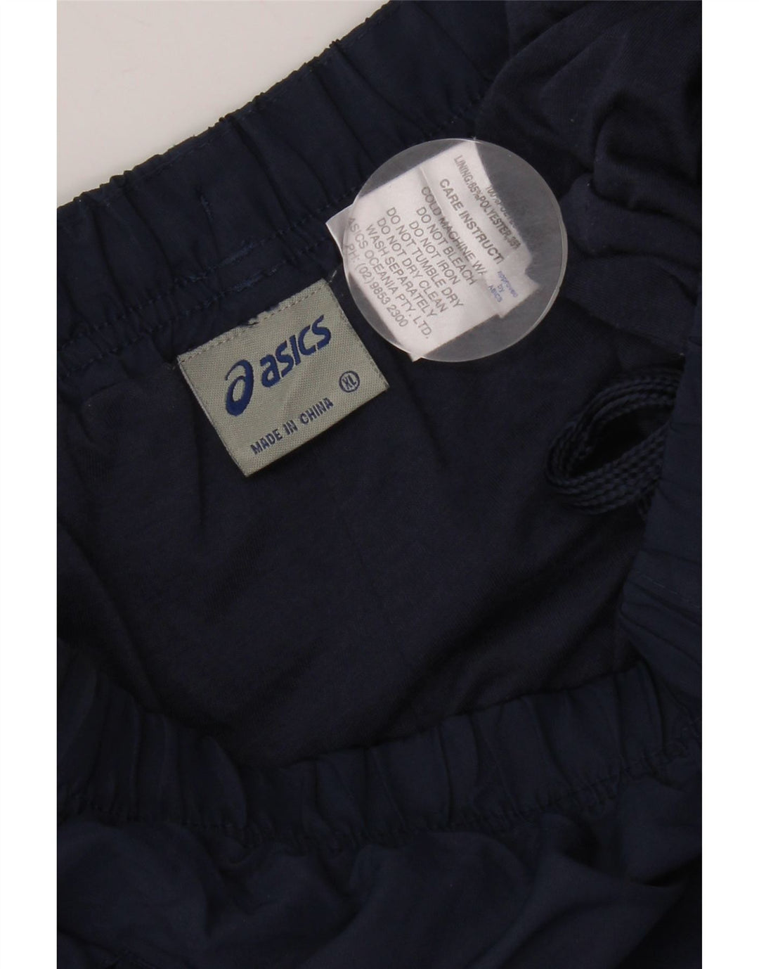 ASICS Herren-Trainingshose, Jogginghose, XL, Marineblau, Polyester