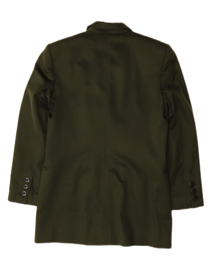 Escada Damen Margaretha Ley Blazer Jacke EU 38 Mittelgrün
