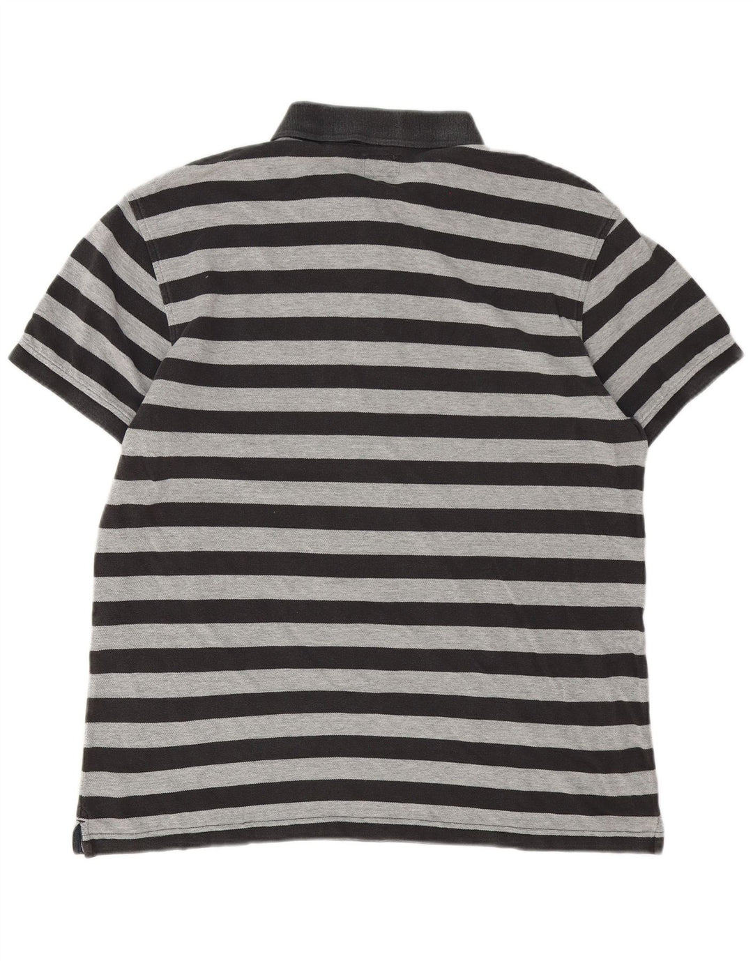 Levi's Herren-Poloshirt XL, grau gestreift, Baumwolle