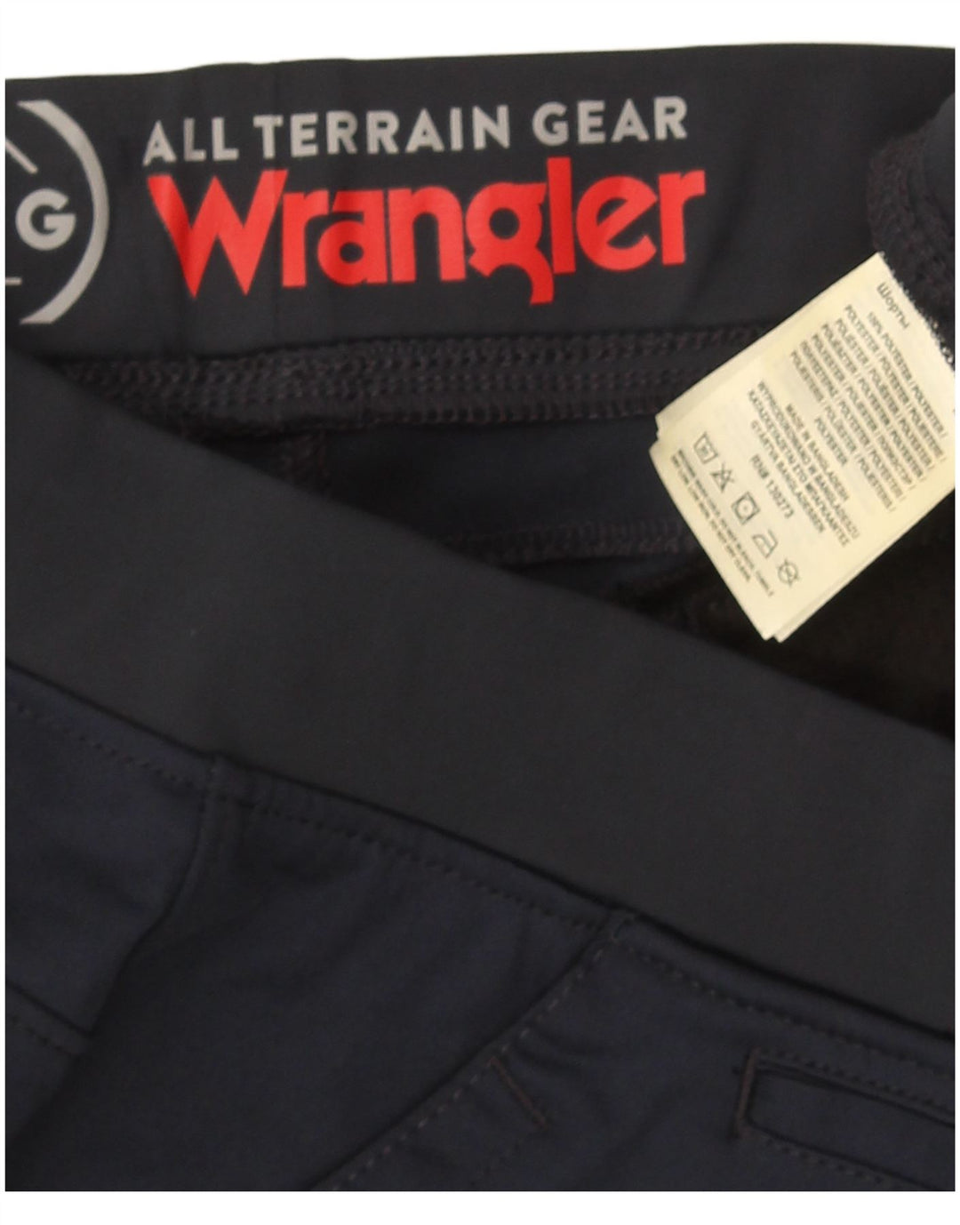Wrangler Herren-Sportshorts, groß, marineblaues Polyester