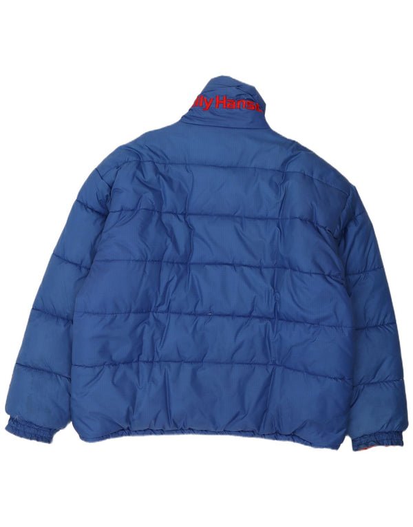 Helly Hansen Herren Wattierte Jacke UK 42 XL Blaues Nylon
