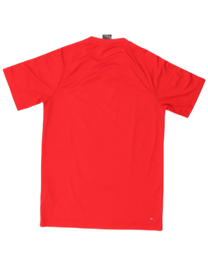 Adidas Herren T-Shirt Top Small Rot Polyester