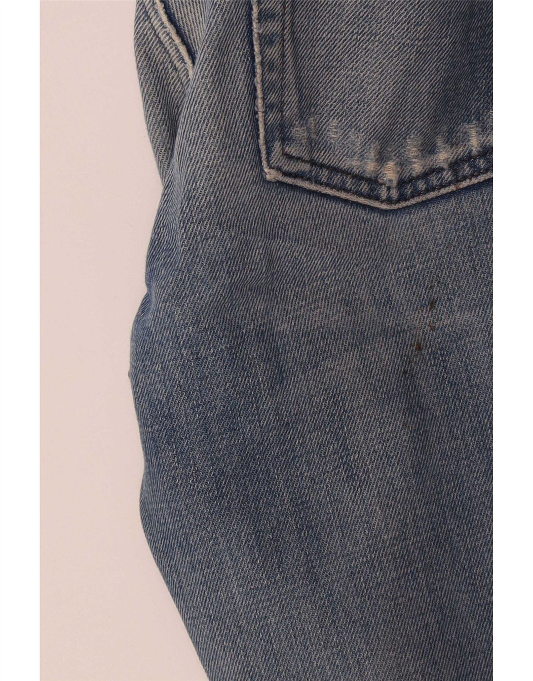 Diesel Damen Distressed Bootcut Jeans W26 L31 Blau
