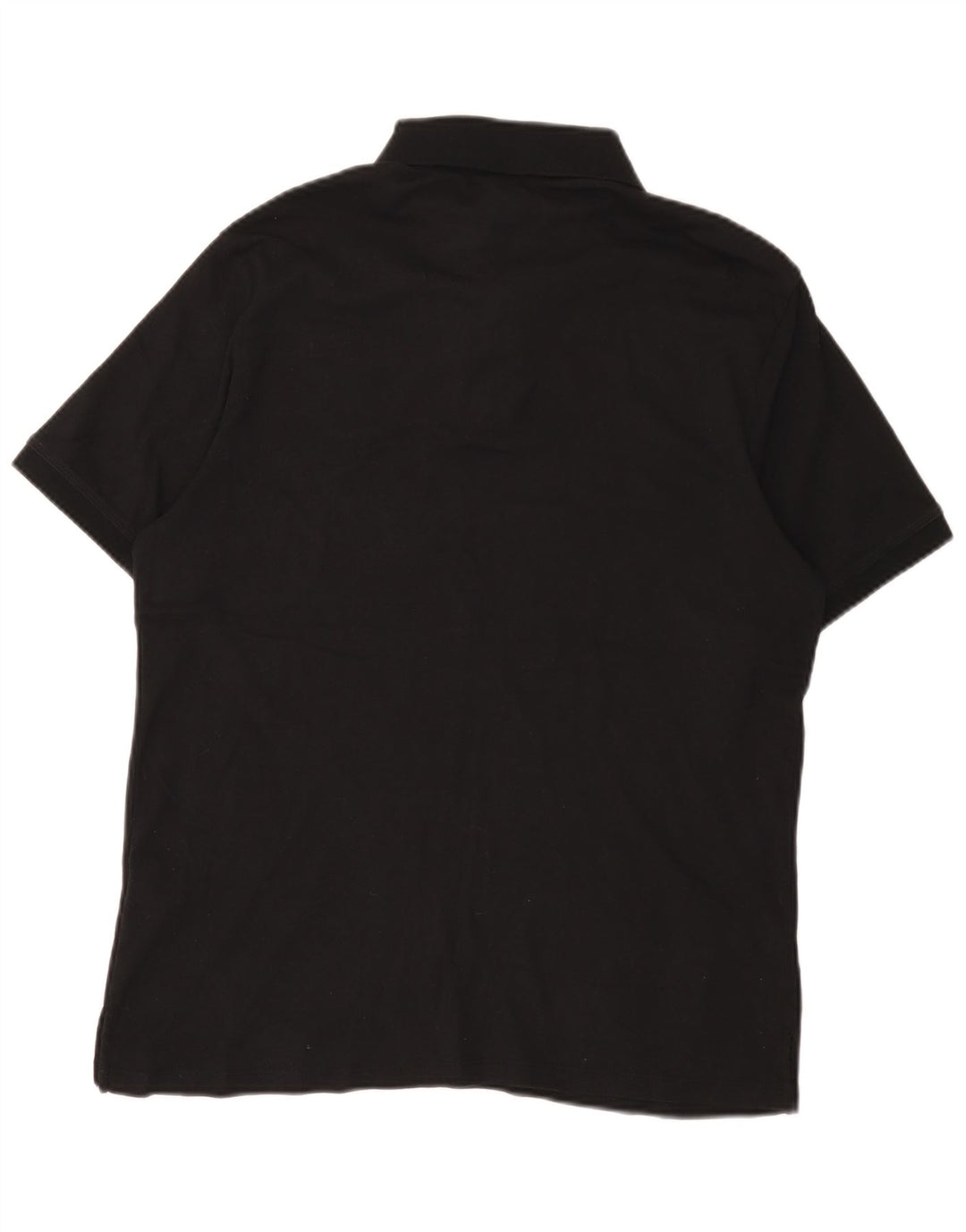 Dkny Herren-Poloshirt, groß, schwarze Baumwolle