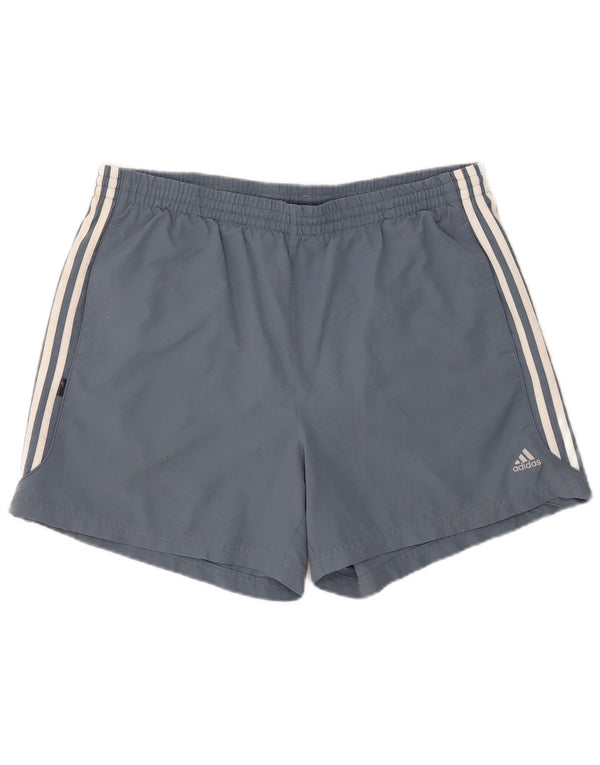 Adidas Herren Sport Shorts XL Blau Polyester