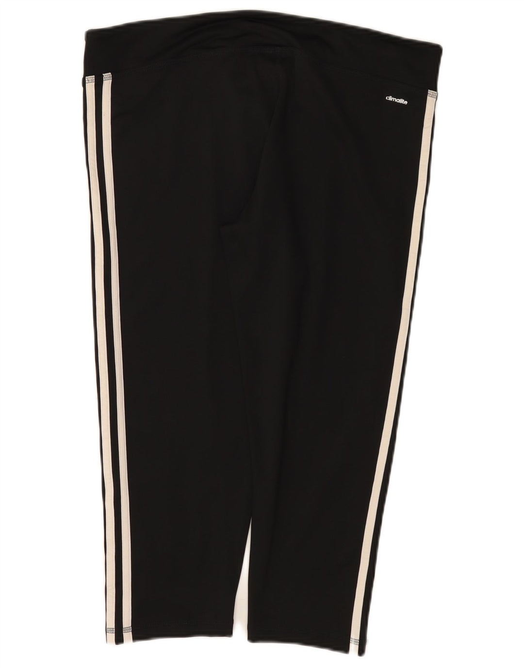 Adidas Damen Climalite Capri Leggings UK 20/22 XL Schwarz Polyester