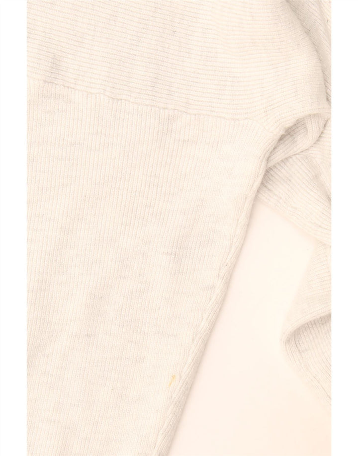 Marks & Spencer Damen-Pullover, übergroß, V-Ausschnitt, Gr. 18, XL, Grau