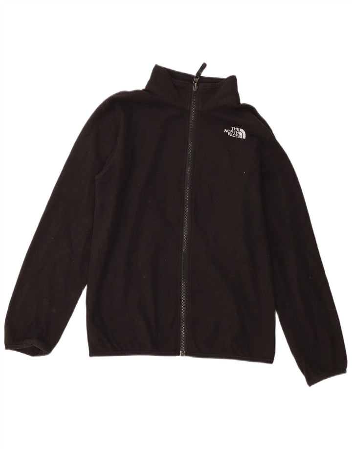 The North Face Fleecejacke für Jungen, 11–12 Jahre, Größe L, Schwarz, Polyester