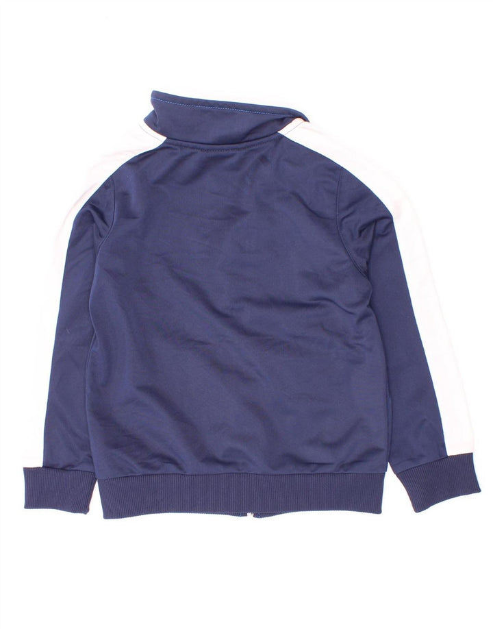 Puma Jungen Grafik-Trainingsanzug-Top-Jacke, 2–3 Jahre, Marineblau, Farbblock