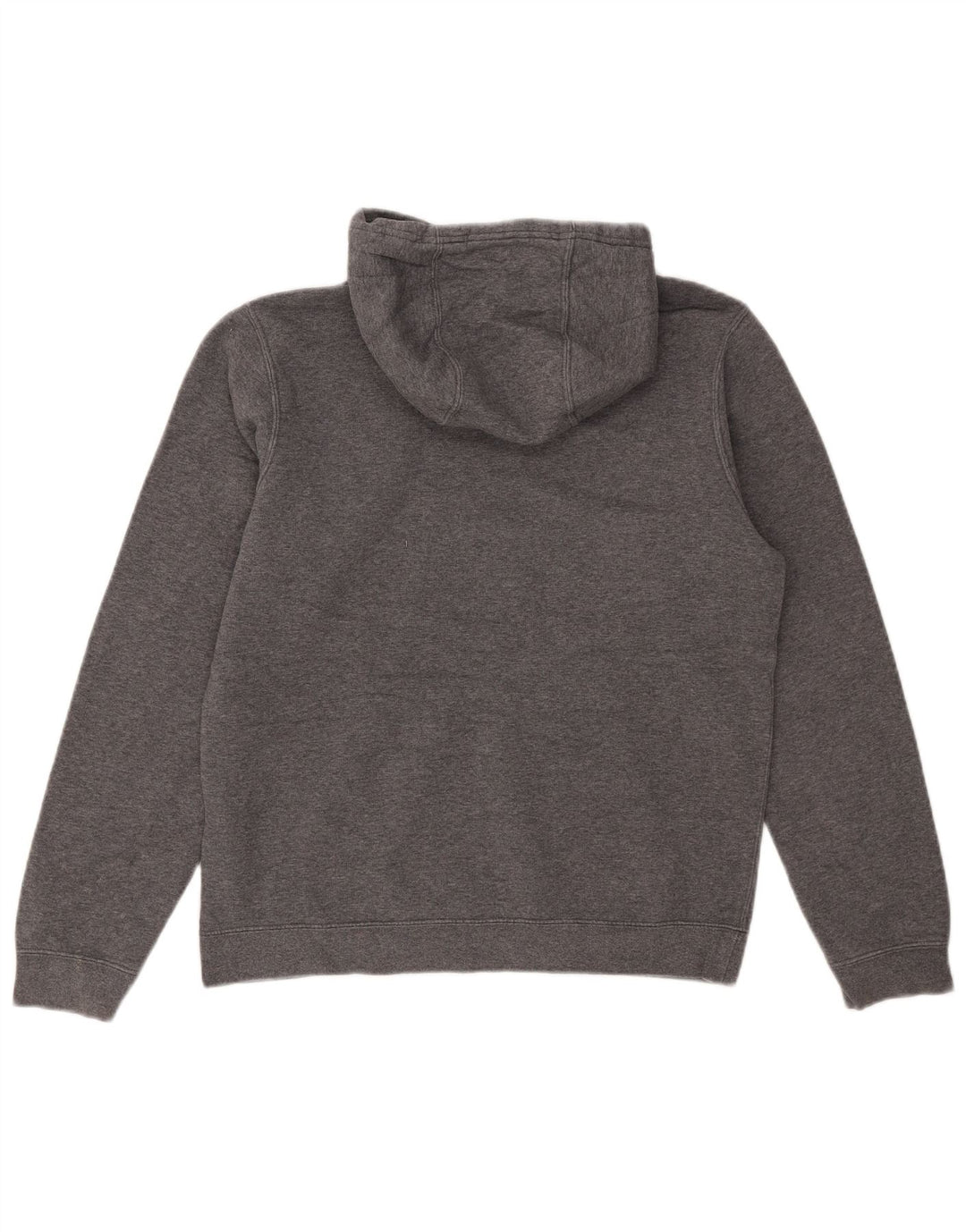 Nike Herren-Kapuzenpullover, klein, grau gefleckte Baumwolle