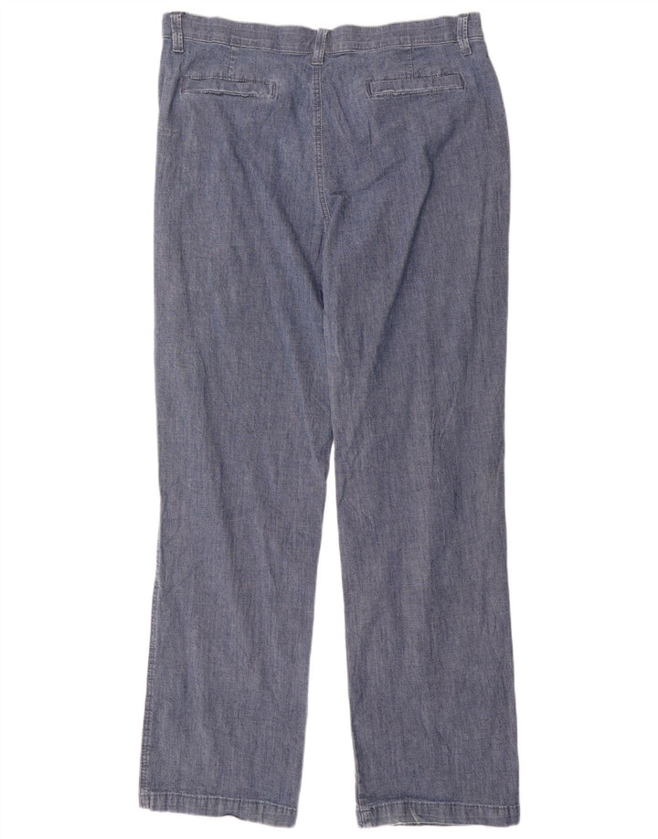 LEE Damen Riders Freizeithose mit hoher Taille, US 18, 2XL, W36, L31, Blau