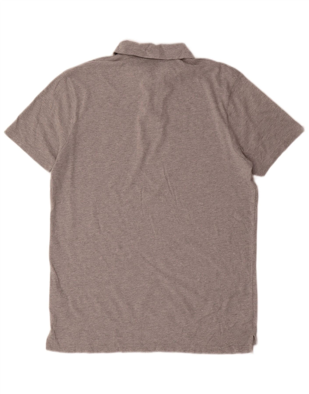 Weird Fish Herren-Poloshirt aus mittelgrauer Baumwolle