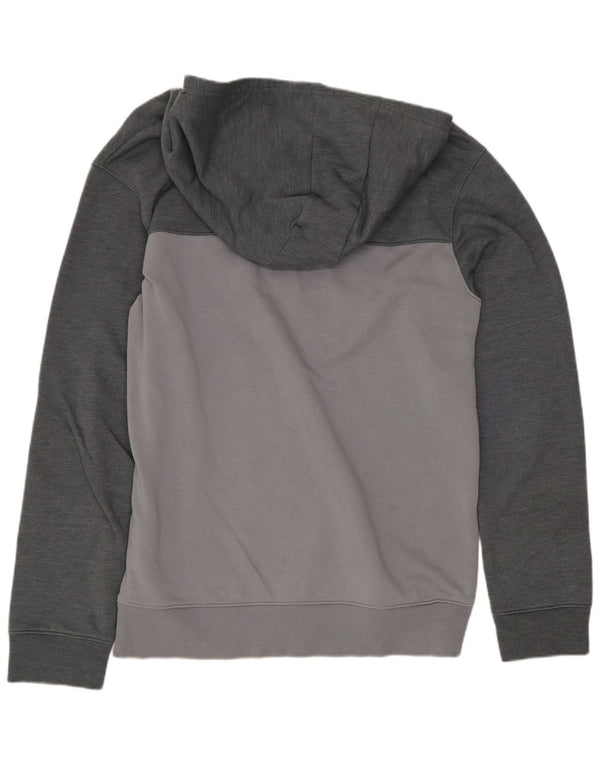 Under Armour Jungen-Kapuzenpullover mit Grafik, 13–14 Jahre, XL, Grau, Farbblock