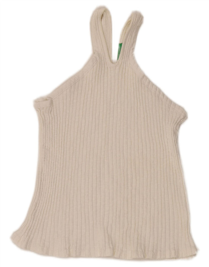 Benetton Damen Cami Top UK 6 XS Weiß