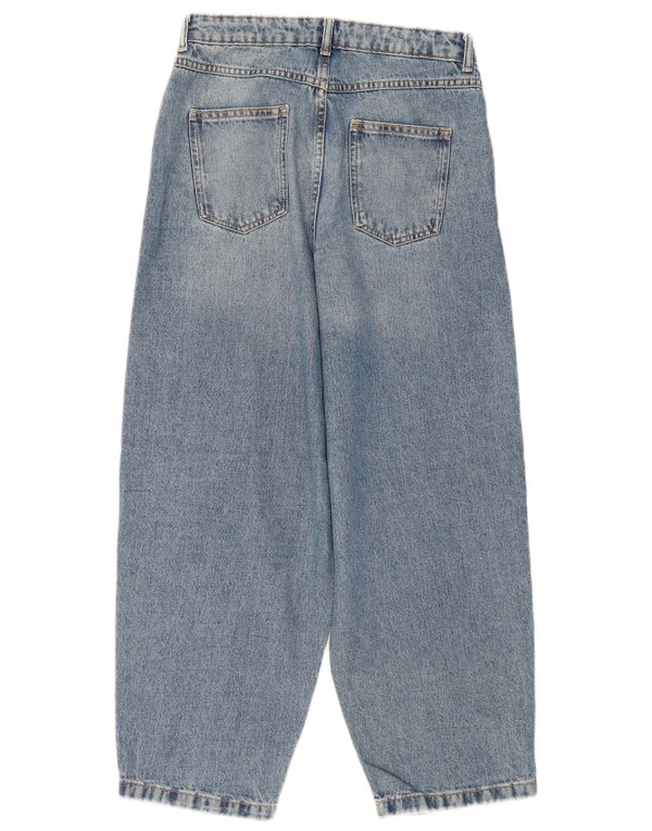 Marks & Spencer lockere Jeans für Mädchen, 12–13 Jahre, W30, L27, blaue Baumwolle