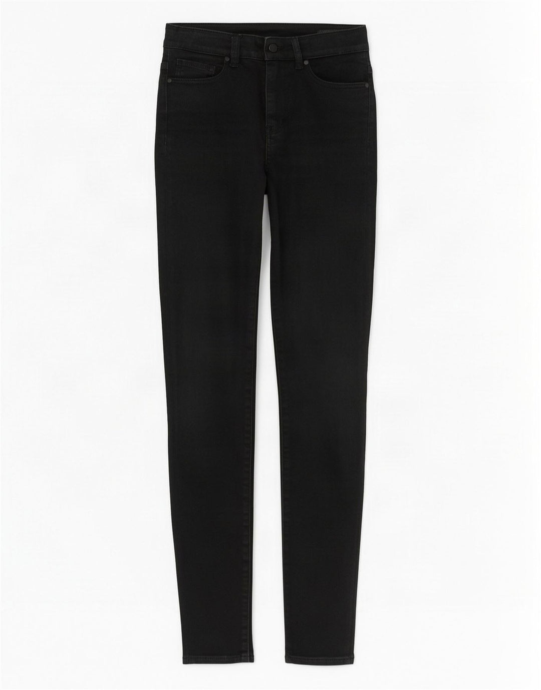 Lee Damen Skinny Jeans W26 L30 Schwarze Baumwolle