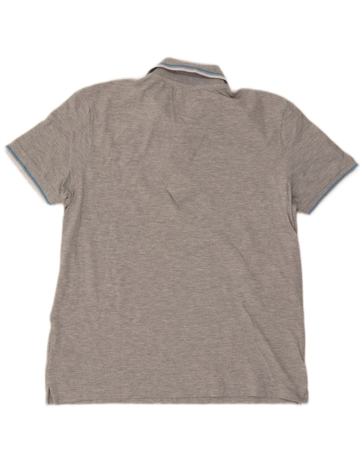 Diadora Herren Poloshirt XL Grau Baumwolle