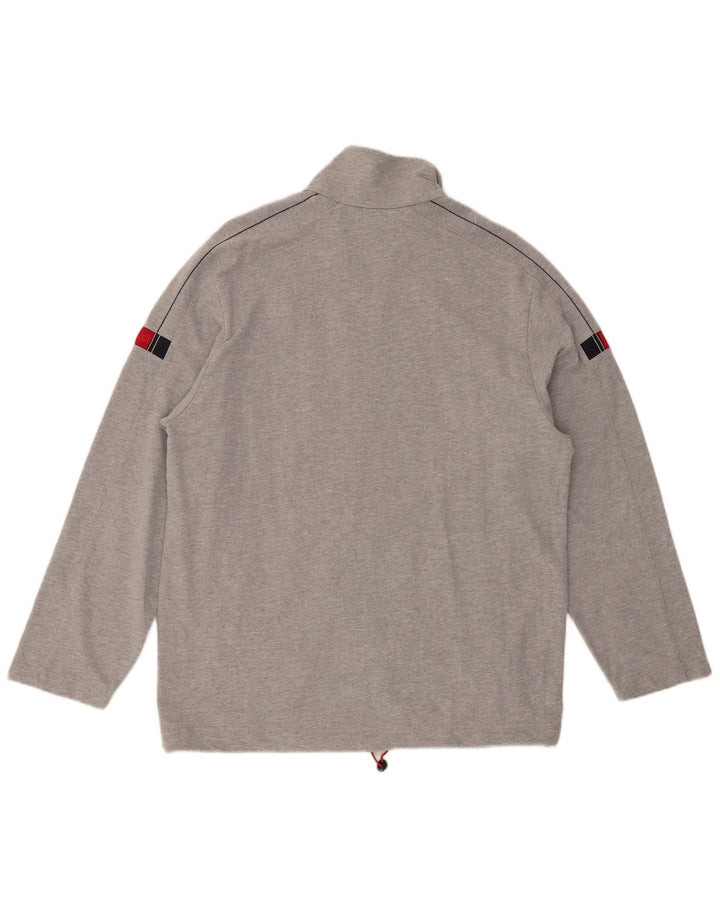 LOTTO Herren-Trainingsanzug-Topjacke, große graue Baumwolle