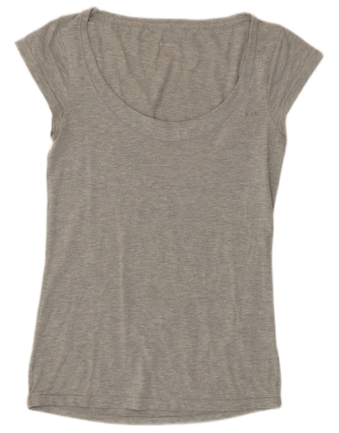 Reebok Damen T-Shirt Top UK 10 Small Grau