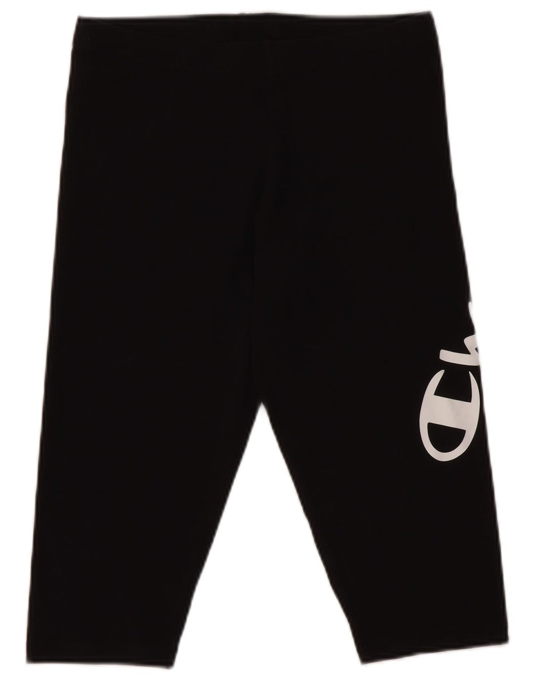 Champion Damen-Capri-Leggings mit Grafik, UK 10, Größe S, Schwarz