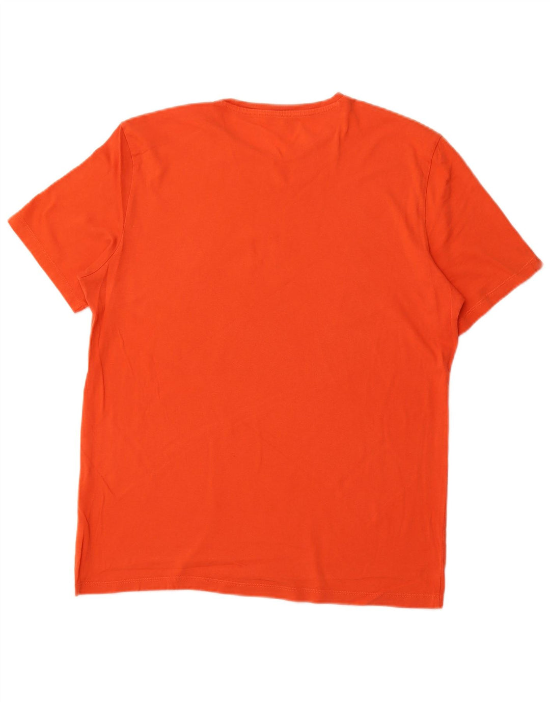 CALVIN KLEIN Herren Grafik T-Shirt Top Large Orange