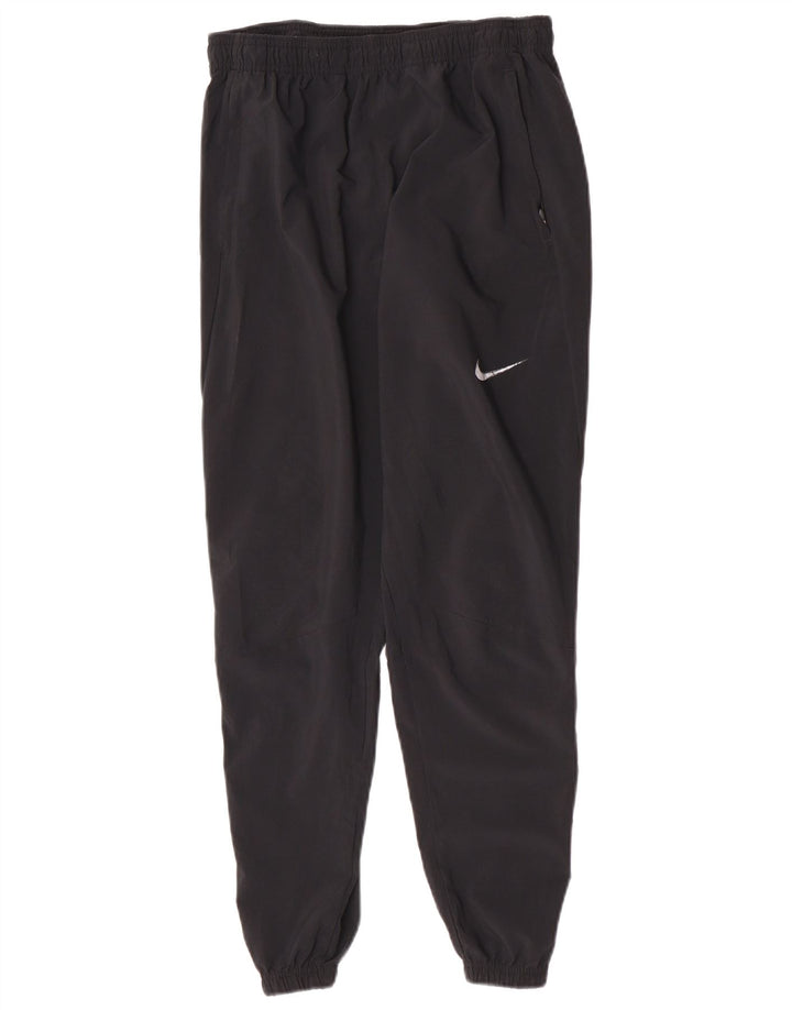 Nike Damen Trainingshose Jogger UK 10 Small Schwarz Polyester