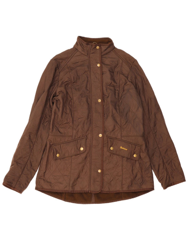 Barbour Damen Steppjacke UK 16 Large Braun