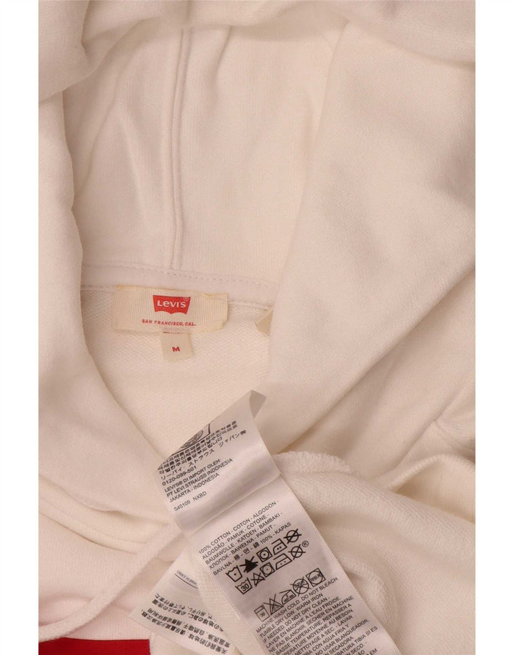 Levi's Herren-Kapuzenpullover mit Grafik, mittelweiße Baumwolle