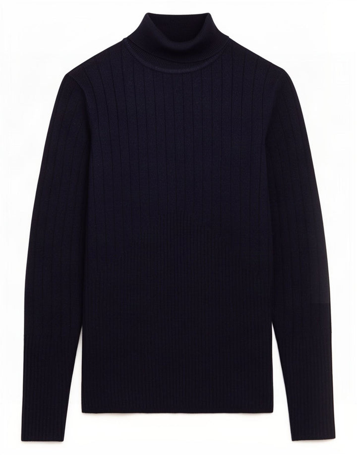 Marks & Spencer Rollkragenpullover für Damen, Gr. 8, Marineblau
