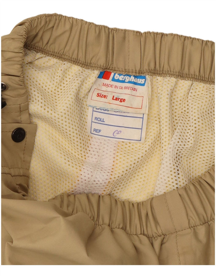 BERGHAUS Herren-Trainingshose, groß, beige, Polyester