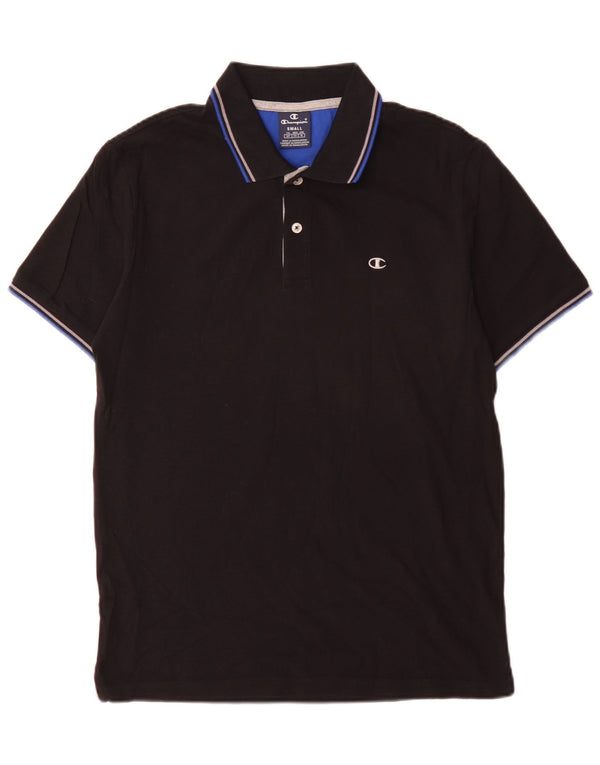 Champion Herren Poloshirt Small Schwarz