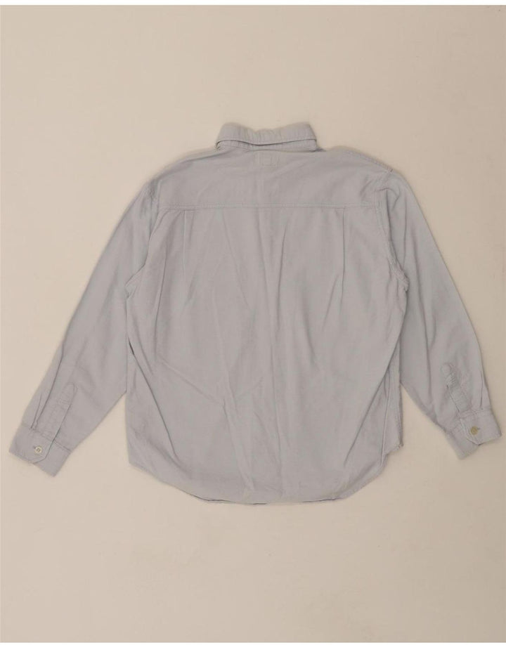 ARMANI JUNIOR Boys Shirt 9-10 Years Blue Cotton Vintage Armani Junior and Second-Hand Armani Junior from Messina Hembry 