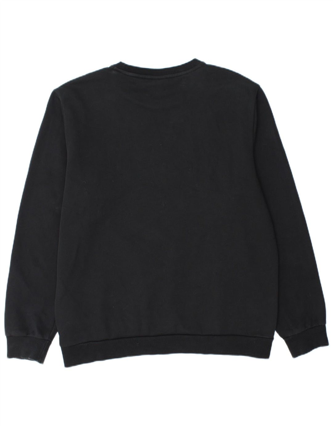 Puma Herren Grafik-Sweatshirt-Pullover, groß, schwarze Baumwolle