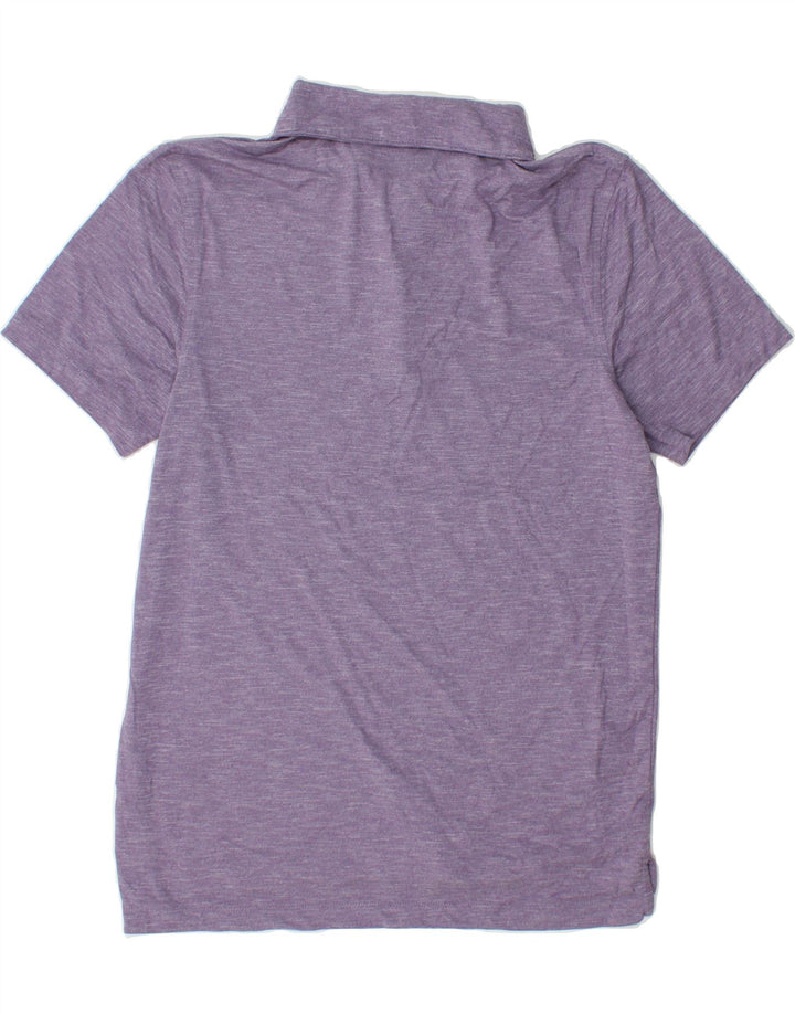 J. CREW Mens Performance Polo Shirt Small Purple Flecked Vintage J. Crew and Second-Hand J. Crew from Messina Hembry 