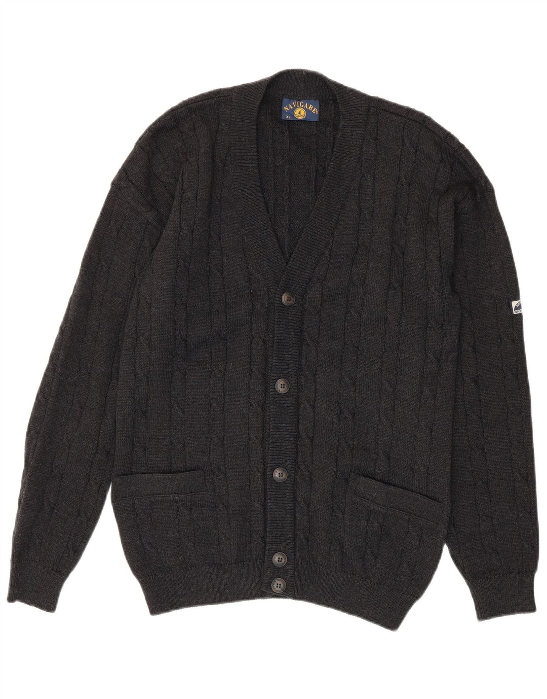 Navigare Herren Strickjacke XL Grau
