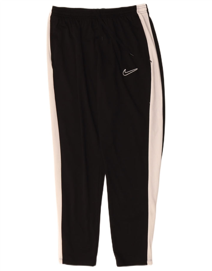Nike Herren-Trainingshose, groß, schwarzes Farbblock-Polyester