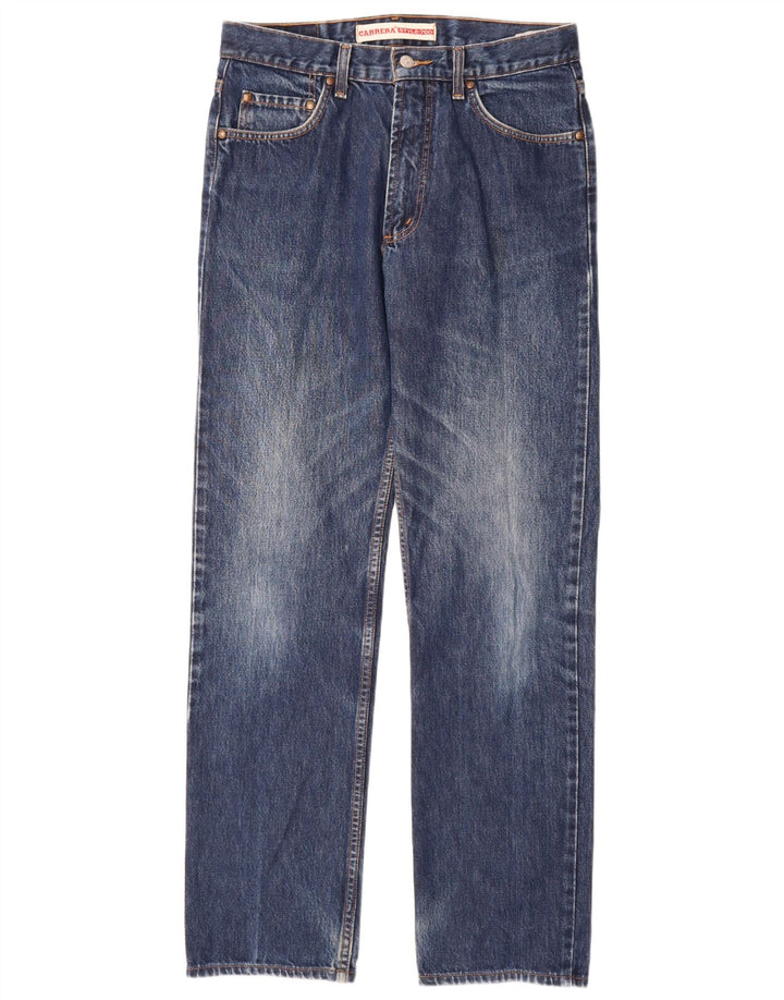 Carrera Herren Straight Jeans W32 L33 Blau