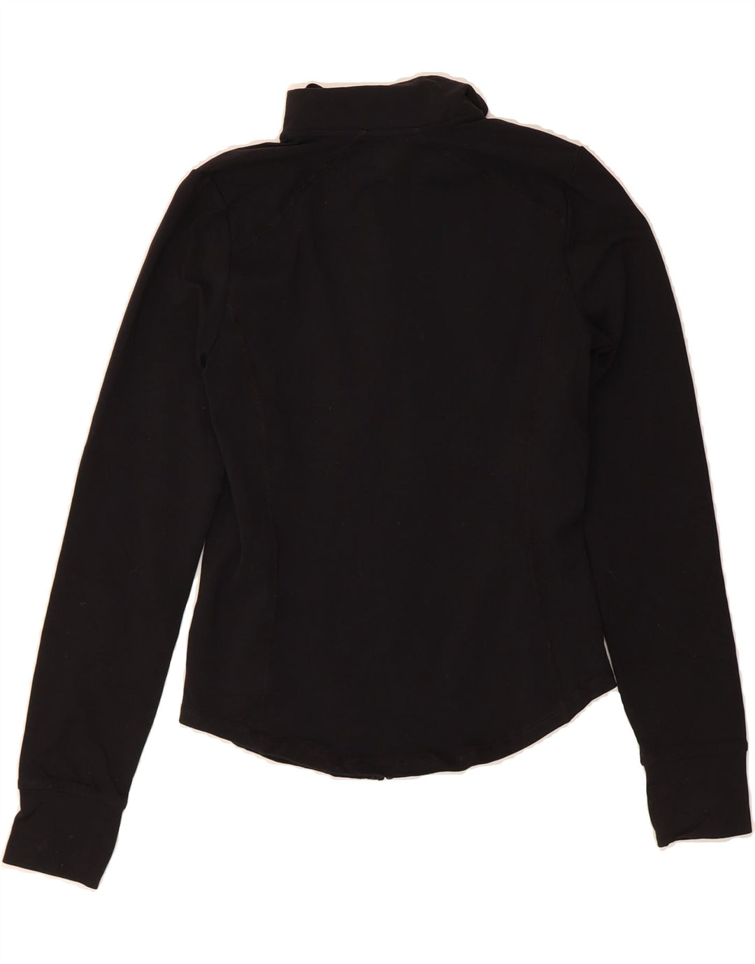 RALPH LAUREN Womens Tracksuit Top Jacket UK 10 Small Black Nylon Vintage Ralph Lauren and Second-Hand Ralph Lauren from Messina Hembry 