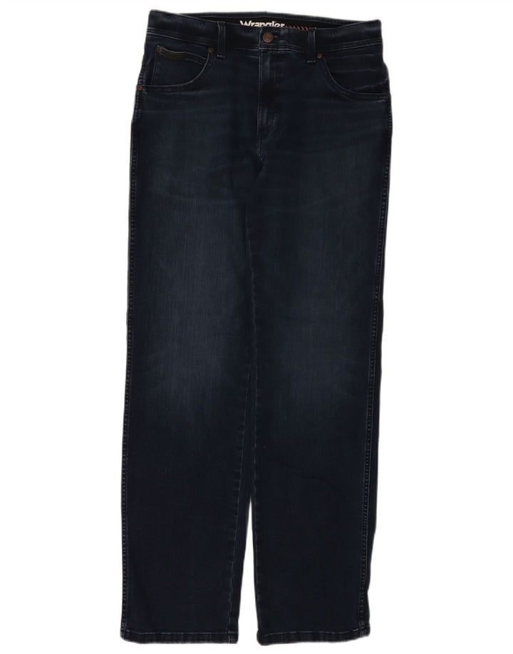 Wrangler Herren Texas Straight Jeans W32 L32 Marineblau Baumwolle