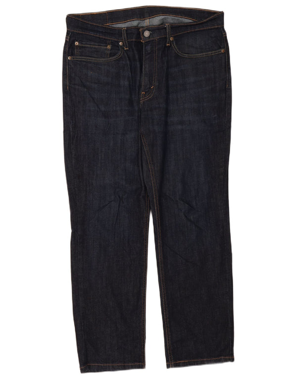 Levi's Herren 541 Straight Jeans W34 L30 Marineblaue Baumwolle