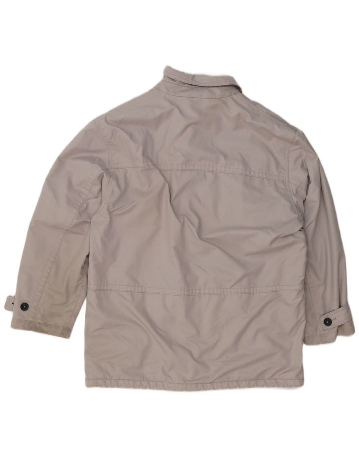 Pierre Cardin Herren Bomberjacke UK 40 Large Grau