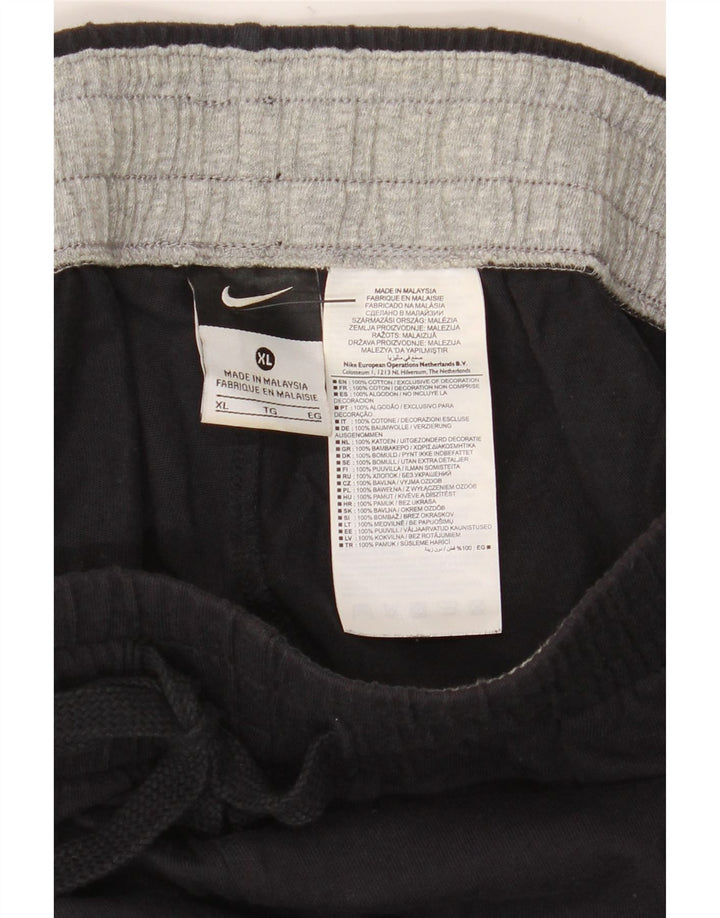 Nike Herren-Sportshorts XL aus schwarzer Baumwolle