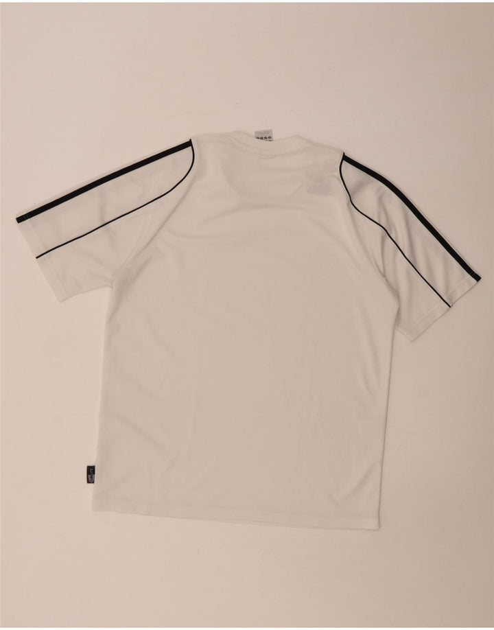 ADIDAS Herren Climalite T-Shirt Top Mittelweiß