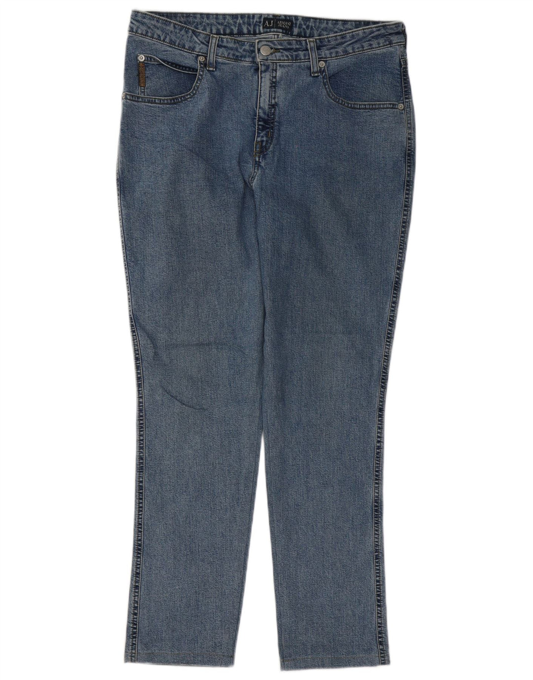 Armani Damen Slim Jeans W33 L28 Blau